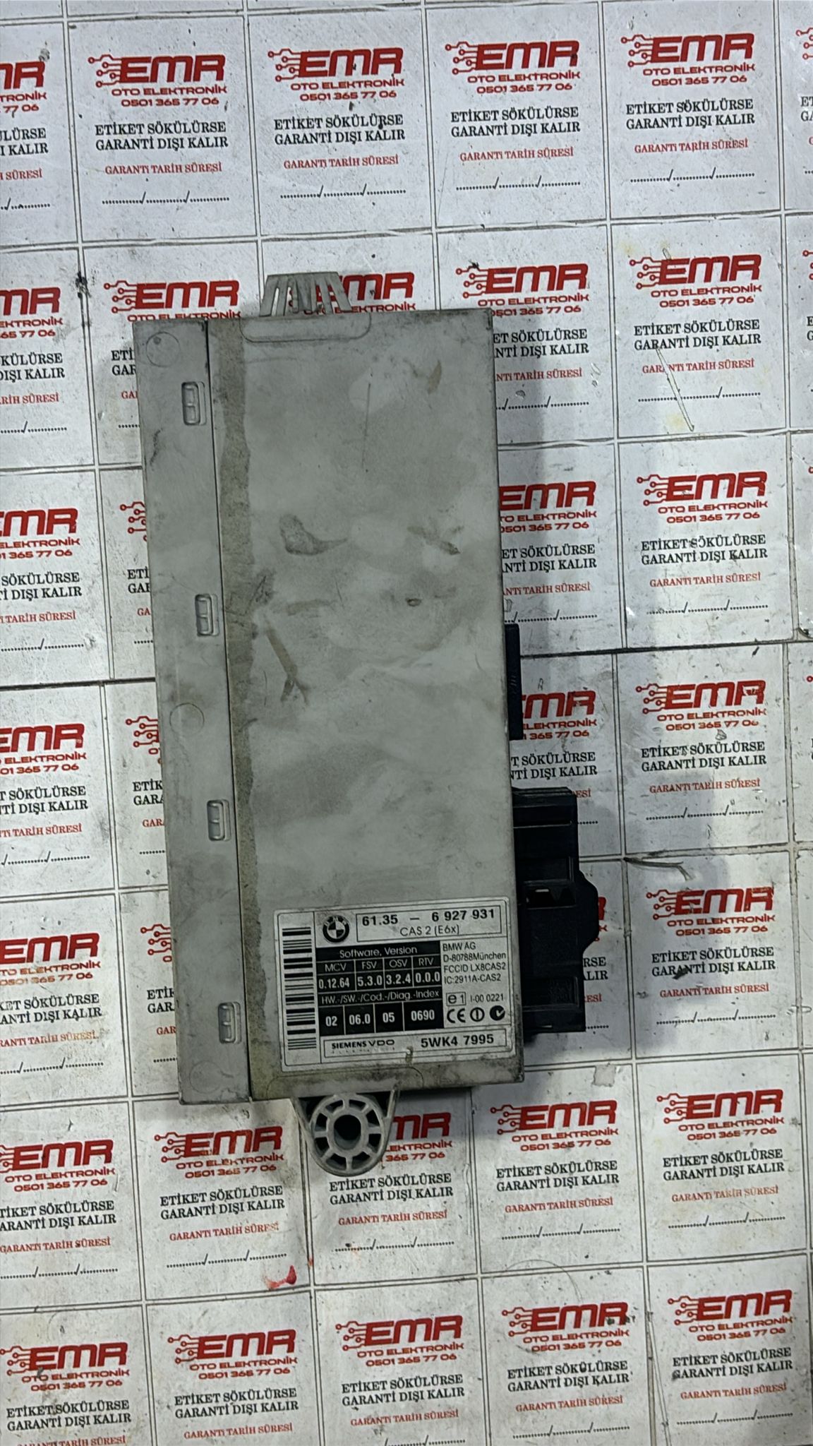 BMW E60 61 62 63 64 CAS BEYNİ 61.35-6927931 5WK47995